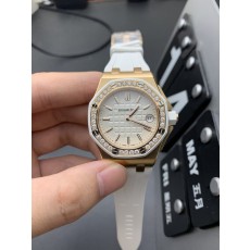 오데마 피게 로얄 오크 오프쇼어 쿼츠 여성용 시계 001-170452