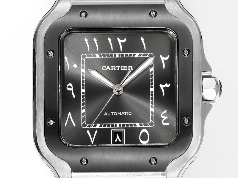 까르띠에 산토스 시리즈 남성 기계식 시계 001-171135