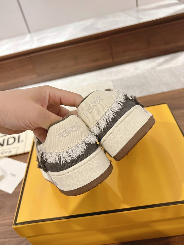 펜디 커플 레트로 캐주얼 운동화 001-171383