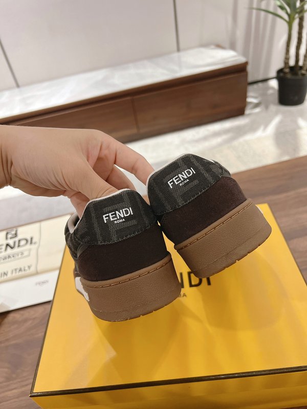펜디 커플 레트로 캐주얼 운동화 001-171394