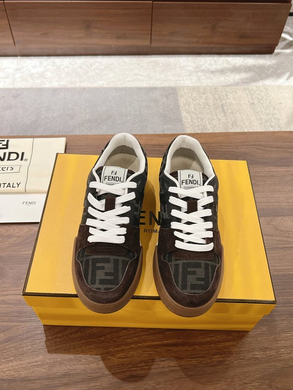 펜디 커플 레트로 캐주얼 운동화 001-171394