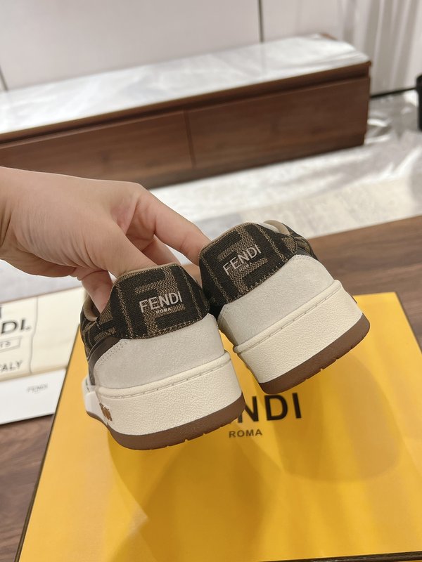 펜디 커플 레트로 캐주얼 운동화 001-171396
