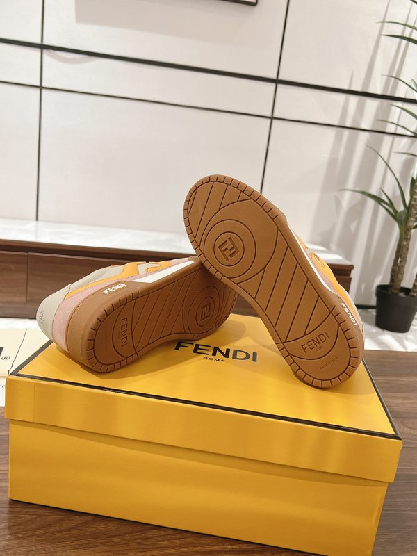 펜디 커플 레트로 캐주얼 운동화 001-171404