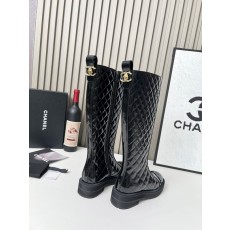 샤넬 가을 겨울 심플 롱 부츠 001-171480