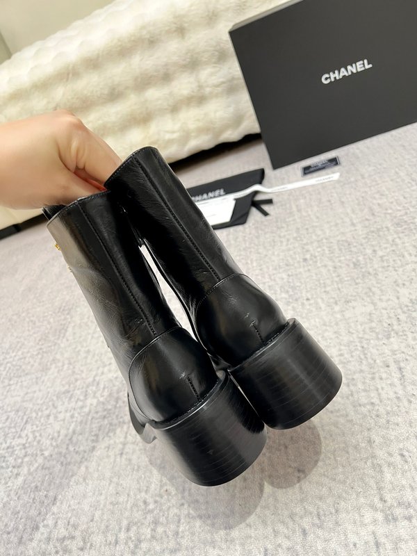 샤넬 클래식 버클 디테일马丁 부츠 001-171486