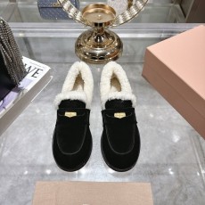 빈티지 울 로퍼 플랫 편안하고 스타일리시한 001-172023