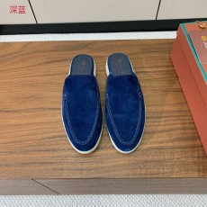 로로피아나 남성 빈티지 스웨이드 뮬 001-172087