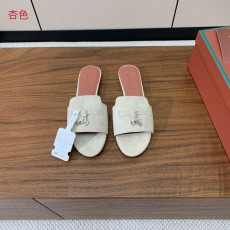 스웨이드 플랫 슬리퍼 001-172108