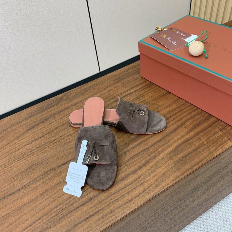 로로 피아나 양경 플랫 슬리퍼 001-172121