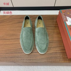 로로 피아나 남성 스웨이드 로퍼 001-172234