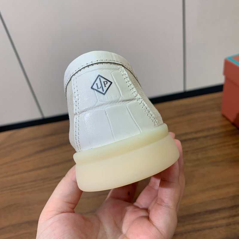 로로피아나 스파이딩 스웨이드 로퍼 001-172242
