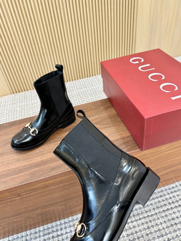 구찌 가을 겨울 신상 여성용 마틴 부츠 001-172558