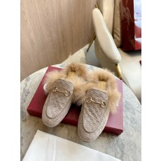 구찌 여성 울 뮬 001-172563
