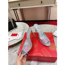 피쉬토 크리스탈 하이힐 뮬 001-172651