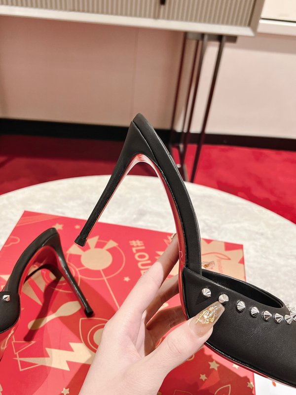 피쉬토 스파이크 하이힐 샌들 001-172653