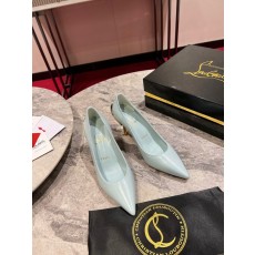 크리스찬 루부탱 꽃 장식 하이힐 001-172661