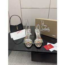 루부탱 거울 광택 페이턴트 원 스트랩 힐 001-172696