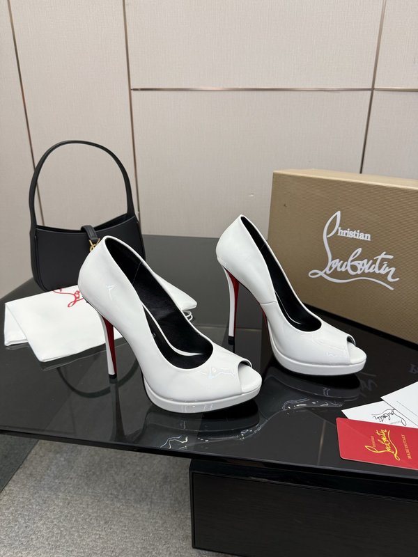 루부탱 에나멜 원스트랩 레드솔 하이힐 001-172698