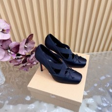 크리스찬 루부탱 레드솔 실크 발레 하이힐 001-172727