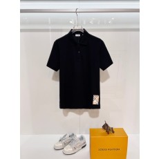 버버리 클래식 체크 자수 카라 반팔 폴로 셔츠 001-172772