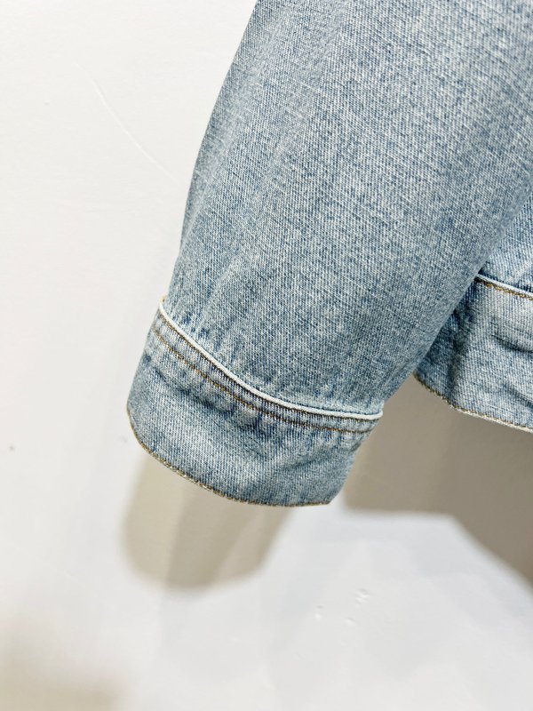 버버리 로고 프린트 워싱 데님 자켓 팬츠 세트 001-172797
