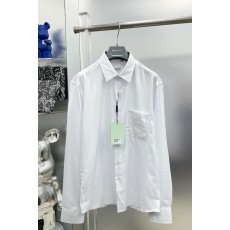 버버리 심플 엠블로더리 롱슬리브 셔츠 001-172938