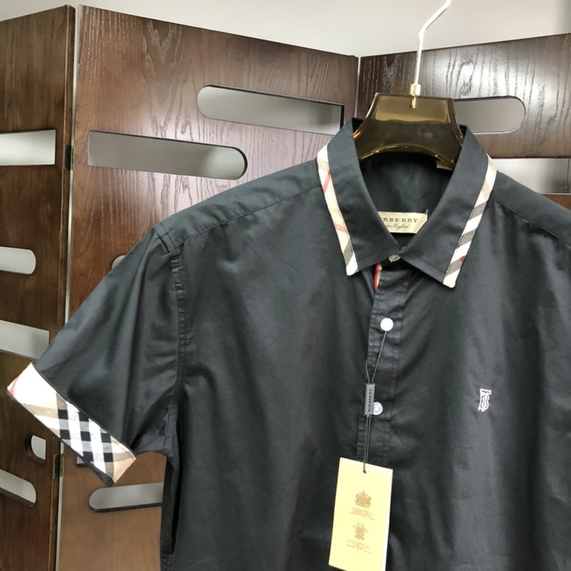 버버리 클래식 체크 반팔 셔츠 001-172957