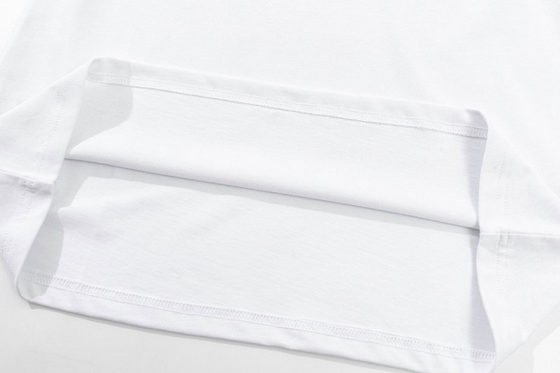 버버리 로고 자수 라운드넥 면 반팔 티셔츠 001-173027