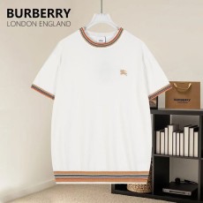 버버리 클래식 드롭숄더 반팔 니트 001-173059
