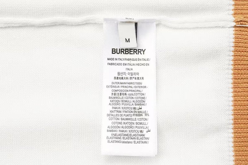 버버리 클래식 드롭숄더 반팔 니트 001-173059