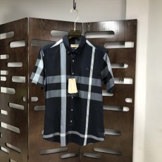 버버리 클래식 체크 반팔 셔츠 001-173085