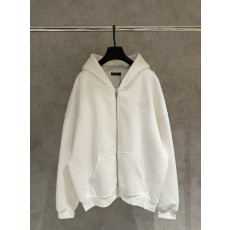발렌시아가 기모 지퍼 후드 자켓 001-173166