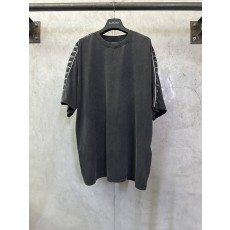 발렌시아가 자수 로고 반팔 티셔츠 001-173169