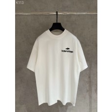 발렌시아가 자수 반팔 티셔츠 001-173217
