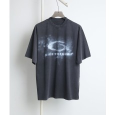 발렌시아가 은하수 빈티지 프린팅 반팔 티셔츠 001-173226