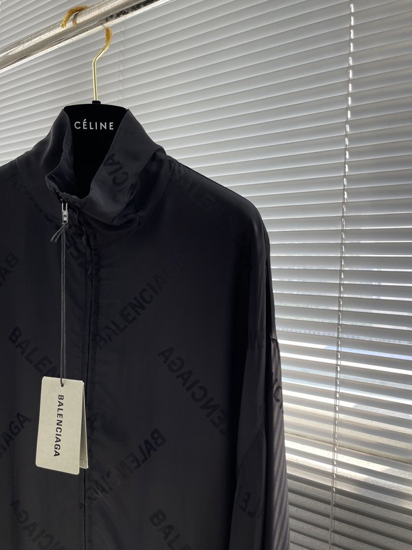 발렌시아가 실크 풀프린트 자켓 001-173229