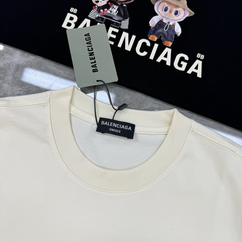 발렌시아가 캐릭터 프린트 반팔 티셔츠 001-173233