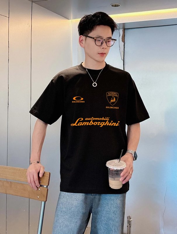 발렌시아가 람보르기니 콜라보 면 티셔츠 001-173249