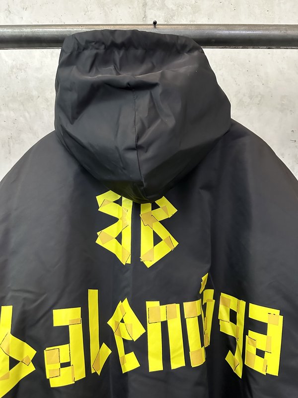 발렌시아가 밀 이삭 자수 파일럿 재킷 001-173282