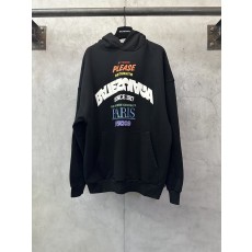 발렌시아가 입체 발포 프린트 후드 티셔츠 001-173285