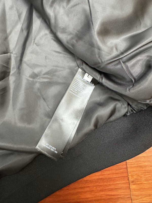 발렌시아가 레터 자수 빈티지 자켓 남성용 001-173295