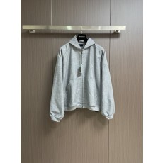 발렌시아가 코튼 데님 후드 티셔츠 바지 세트 001-173331