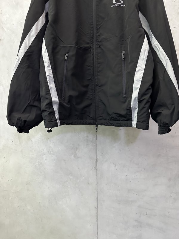 발렌시아가 리버서블 오버핏 지퍼 데님 자켓 001-173366