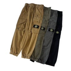 스톤 아일랜드 두꺼운 워커고 조거 팬츠 001-173397