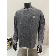 스톤아일랜드 헤비워시 가을겨울 긴팔 티셔츠 001-173402