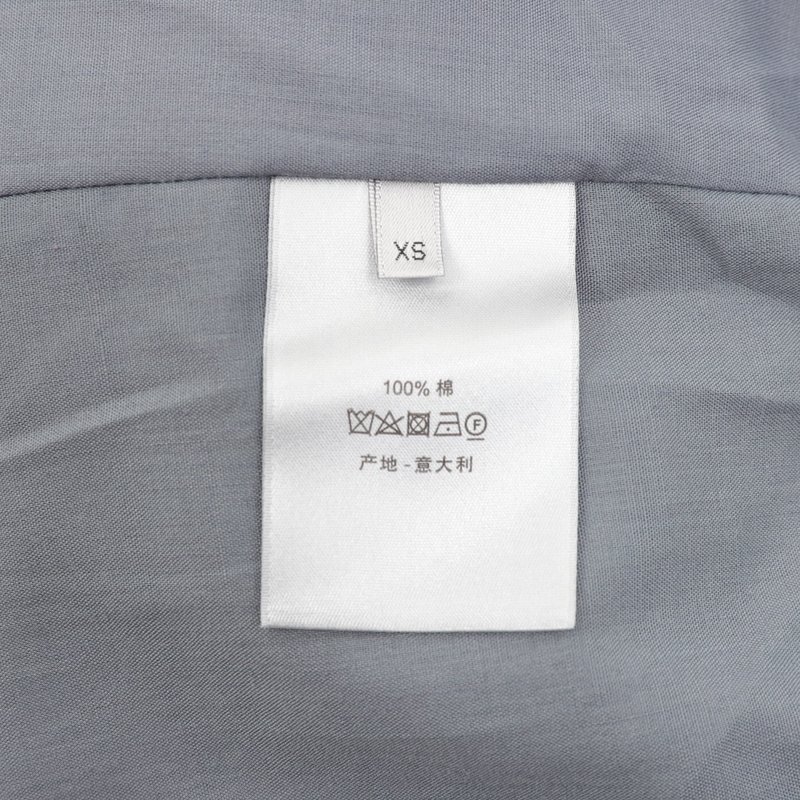 디올 스톤아일랜드 콜라보 자수 로고 후드 코트 001-173441