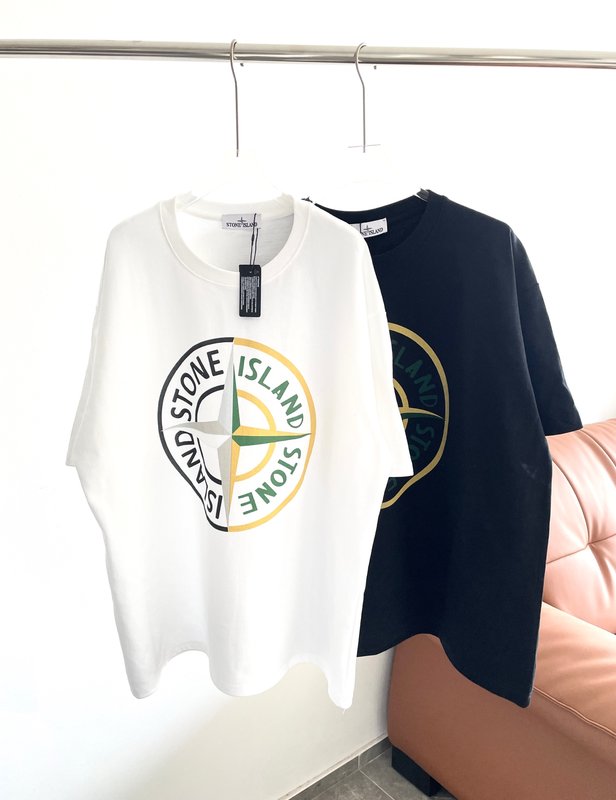 스톤아일랜드 클래식 나침반 반팔 티셔츠 001-173447