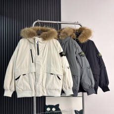스톤아일랜드 공업풍 패딩 파카 자켓 001-173470