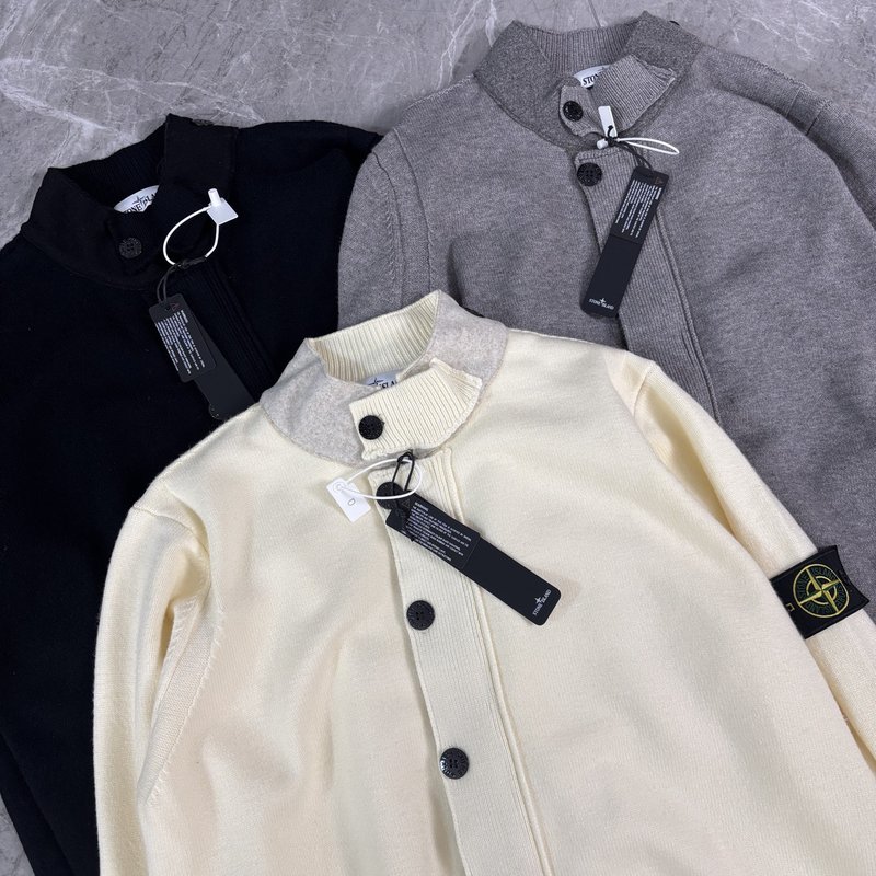 스톤아일랜드 니트 가디건 아우터 001-173512