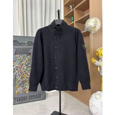 스톤아일랜드 니트 울 블렌드 카디건 자켓 001-173561